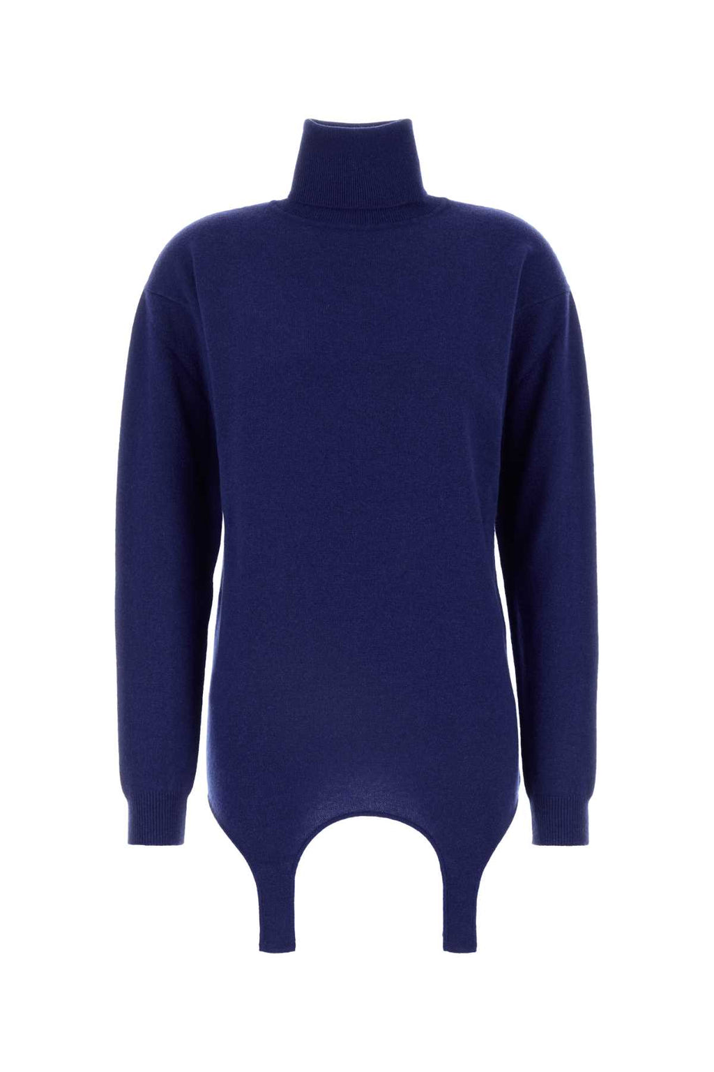 SAINT LAURENT PULL COL ROULE DETAIL PORTE-JA For Women Exterior: 100% Cashmere