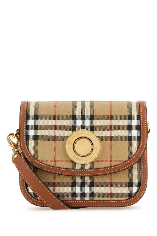 BURBERRY BORSA For Women Exterior: 69% Cotton 17% Polyester 14% Cotton Lining: 100% Cotton