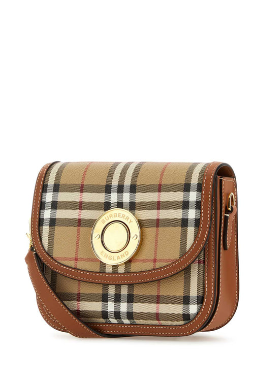 BURBERRY BORSA For Women Exterior: 69% Cotton 17% Polyester 14% Cotton Lining: 100% Cotton
