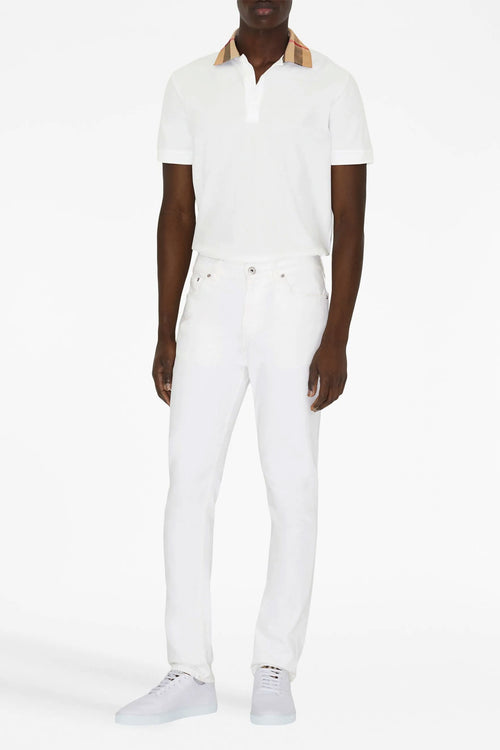 BURBERRY 'Cody' polo shirt For Men 100% cotton