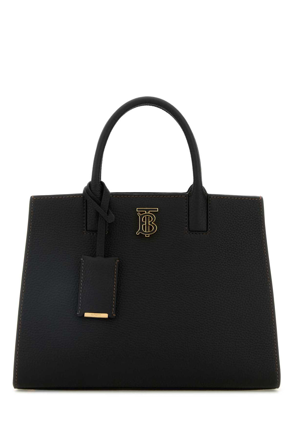 BURBERRY BORSA For Women Exterior: 100% Leather Lining: 100% Leather Finishing: Golden metal