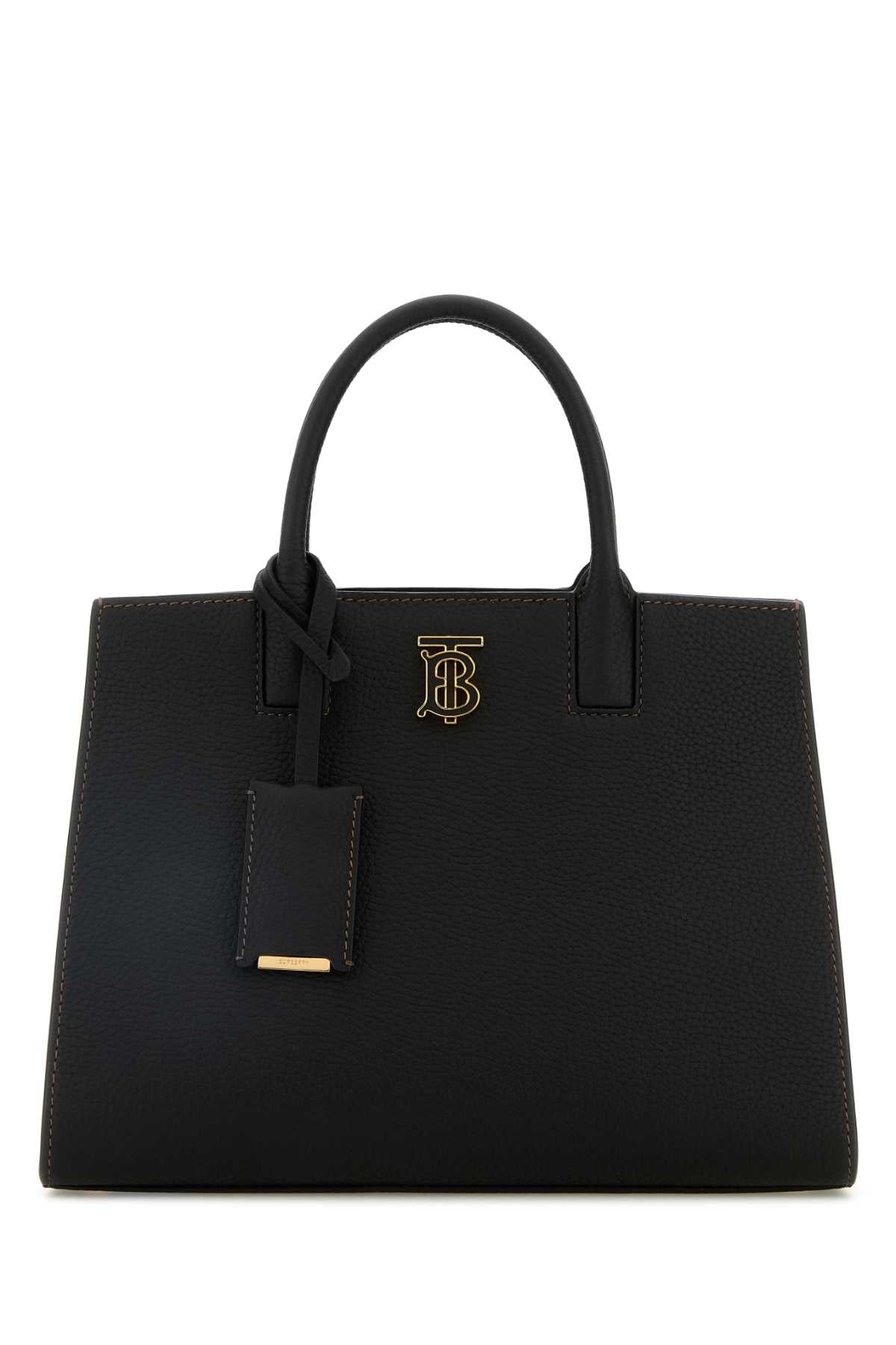 BURBERRY BORSA For Women Exterior: 100% Leather Lining: 100% Leather Finishing: Golden metal
