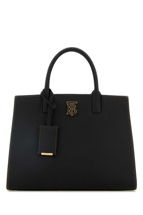 BURBERRY BORSA For Women Exterior: 100% Leather Lining: 100% Leather Finishing: Golden metal