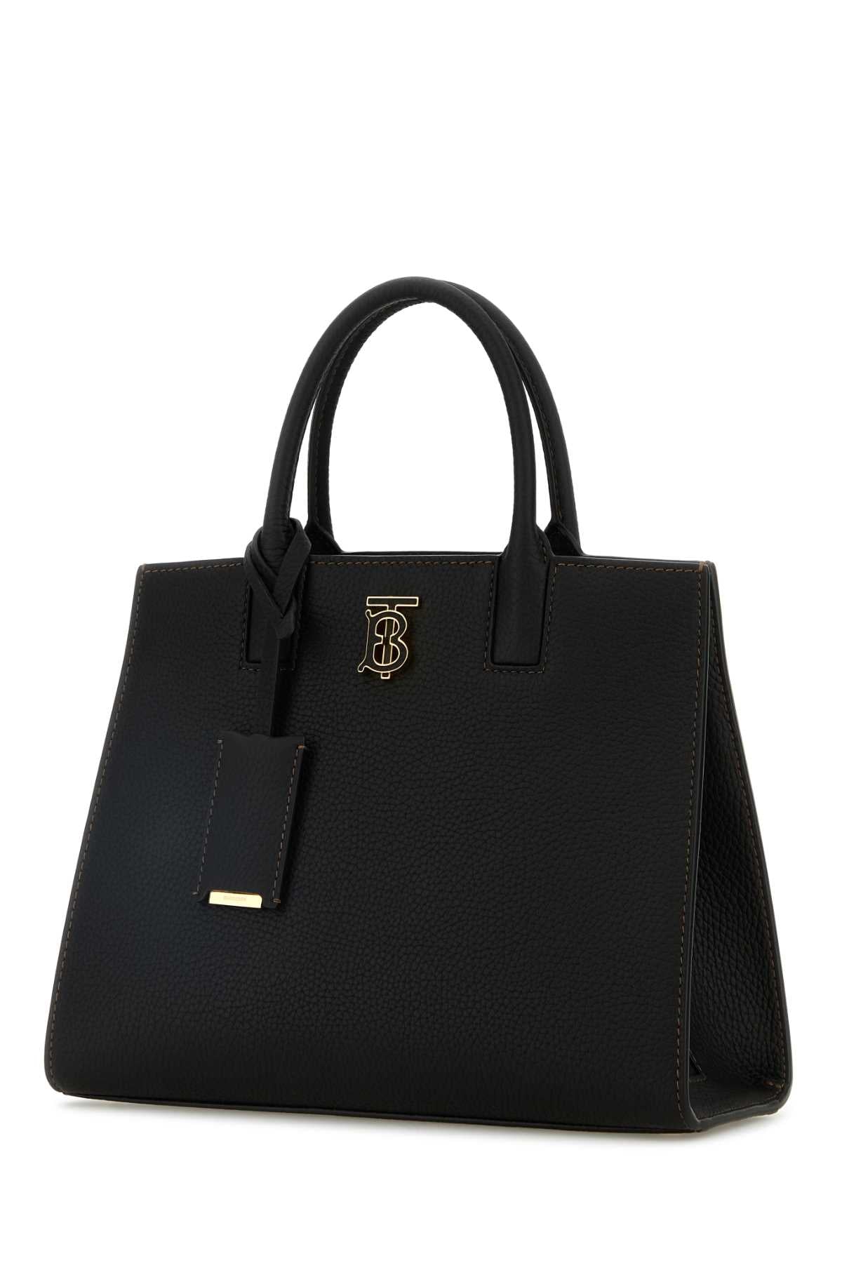 BURBERRY BORSA For Women Exterior: 100% Leather Lining: 100% Leather Finishing: Golden metal