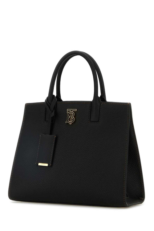 BURBERRY BORSA For Women Exterior: 100% Leather Lining: 100% Leather Finishing: Golden metal