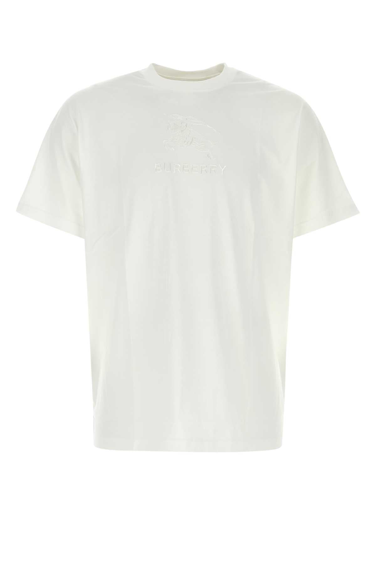 BURBERRY T-SHIRT For Men Exterior: 100% Cotton