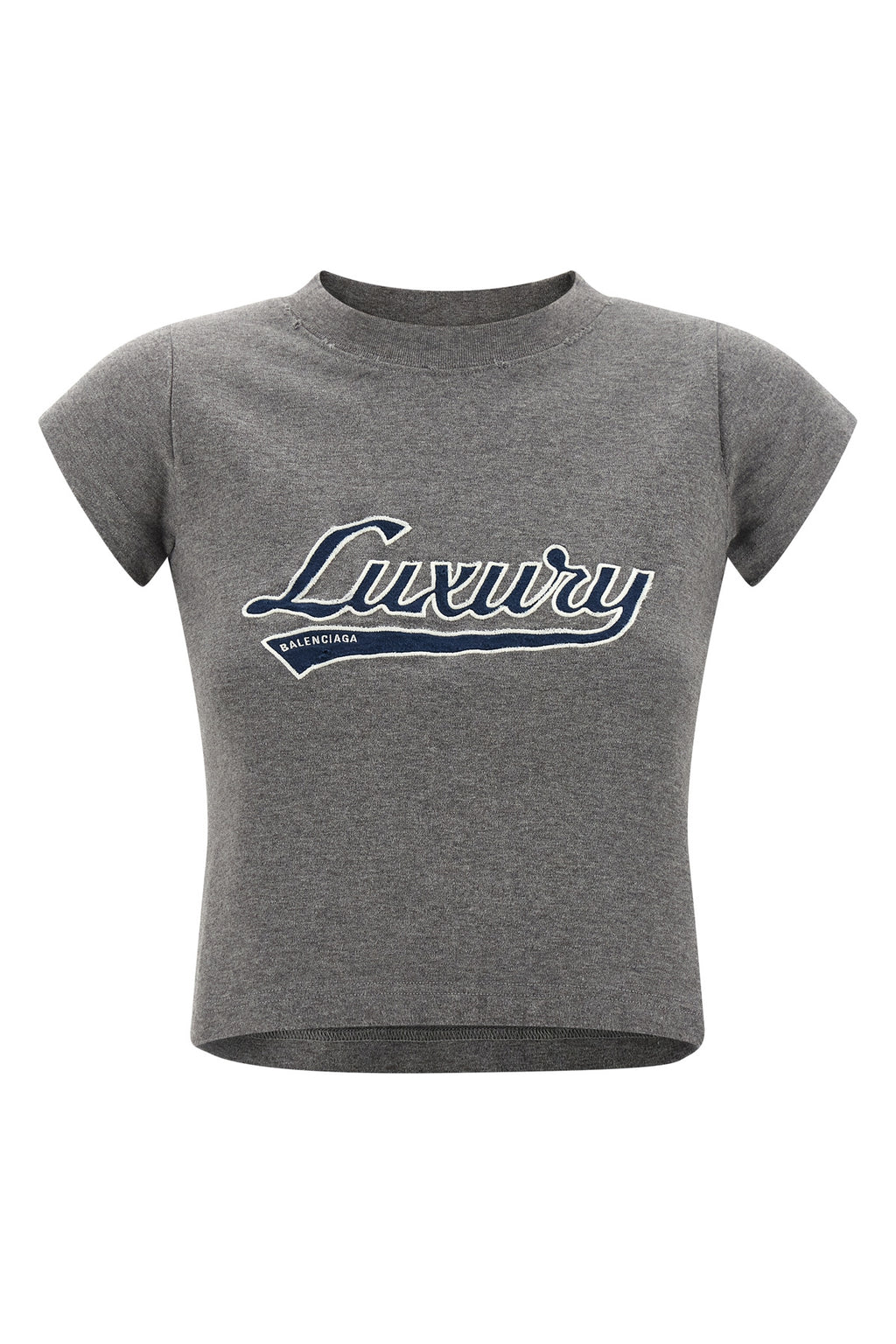 balenciaga 'Shrunk Luxury Script' T-shirt