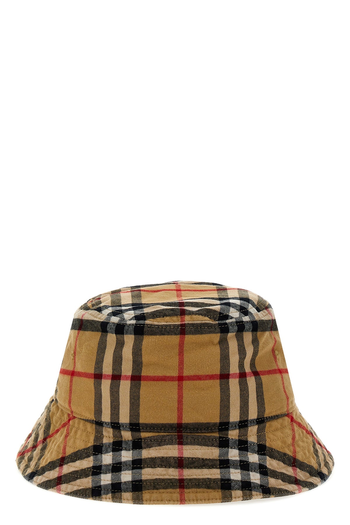 BURBERRY Bucket hat check For Men 100% cotton
