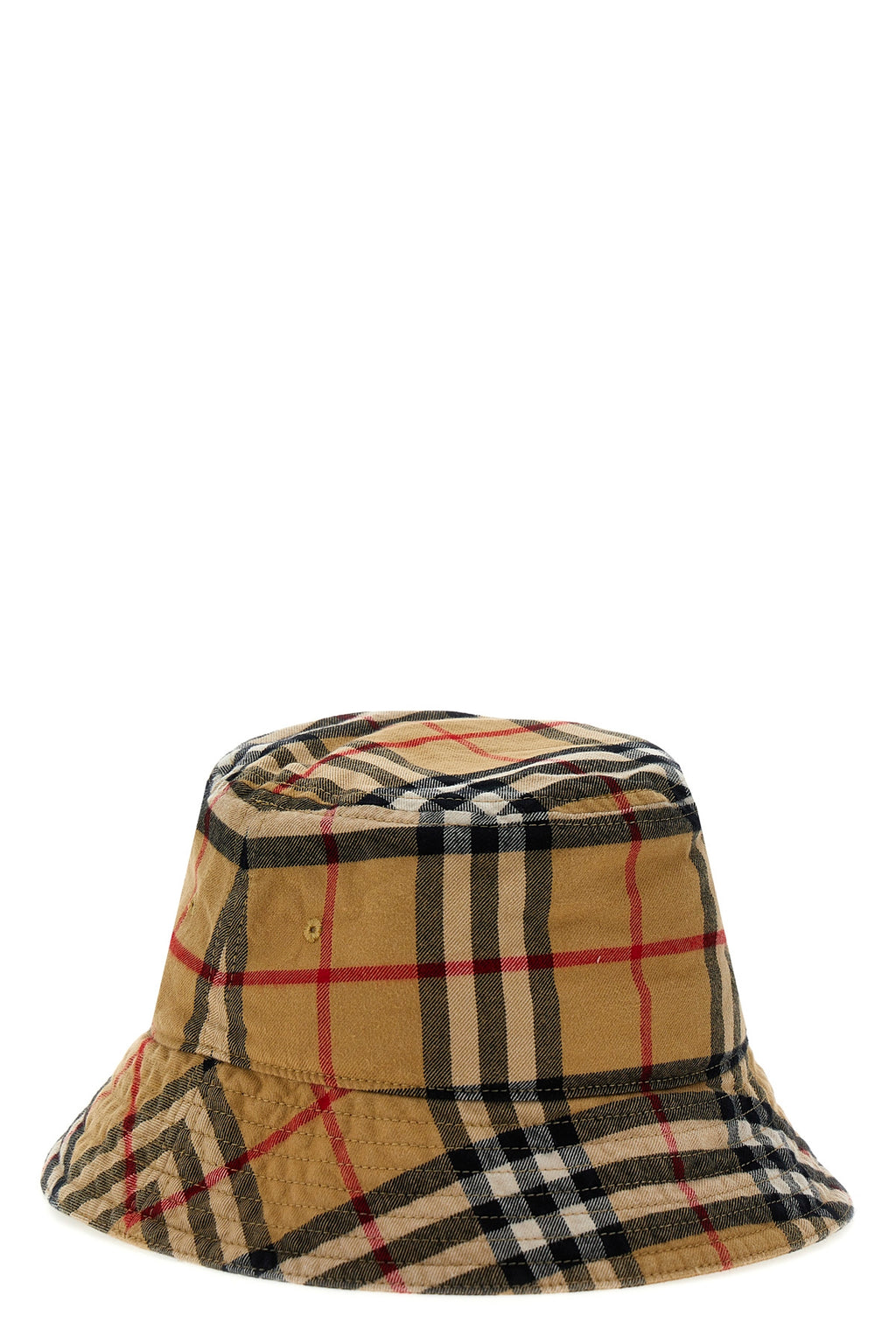 BURBERRY Bucket hat check For Men 100% cotton