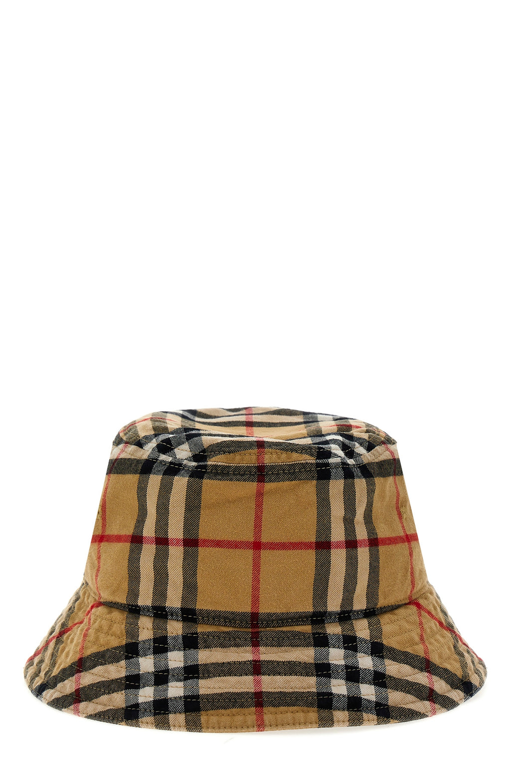 BURBERRY Bucket hat check For Men 100% cotton