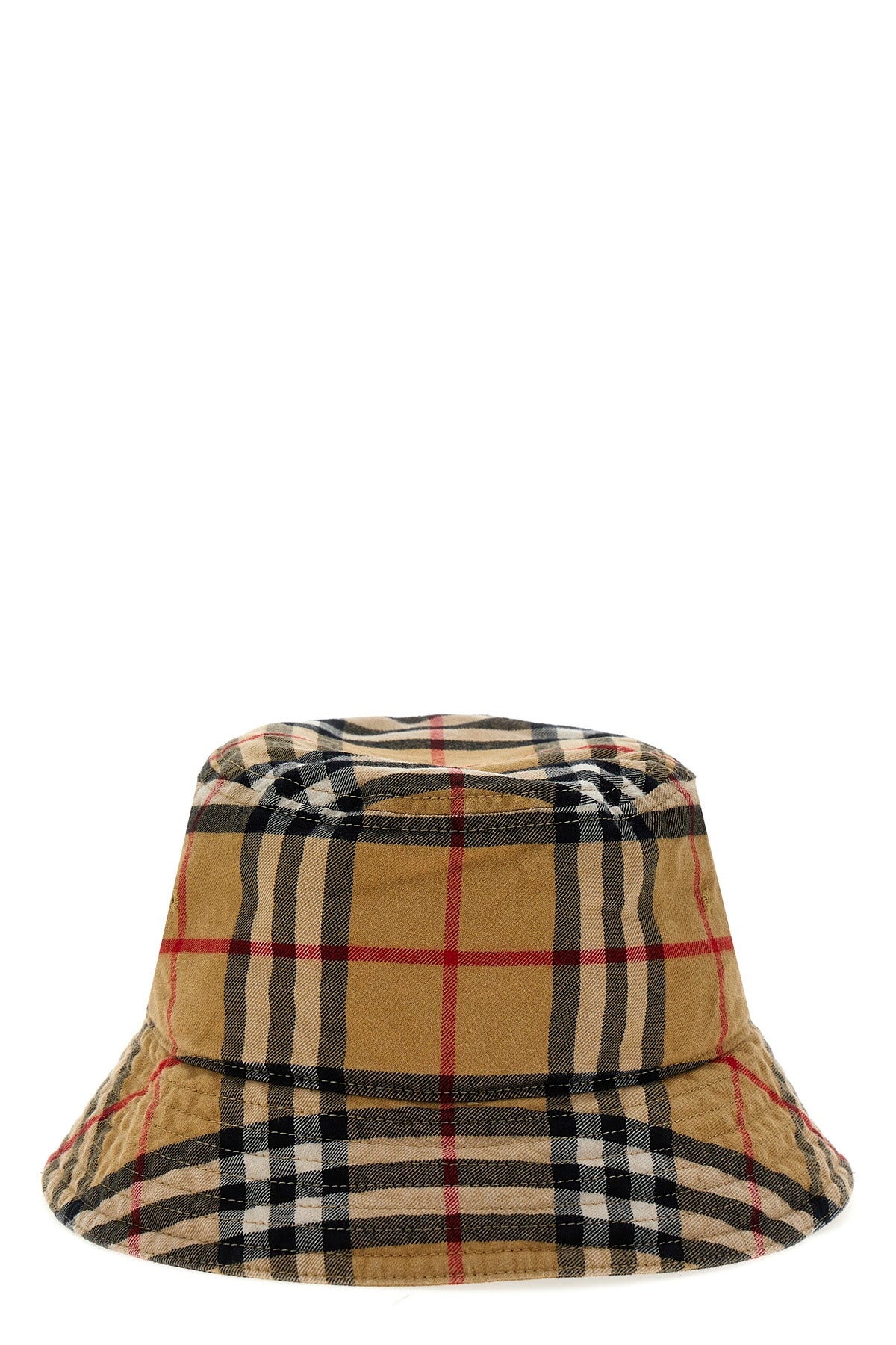 BURBERRY Bucket hat check For Men 100% cotton
