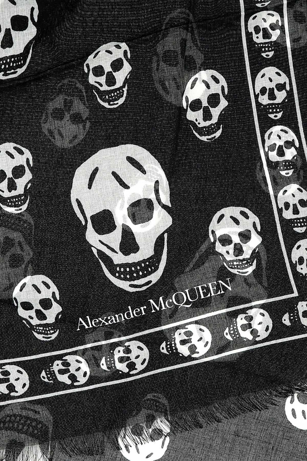 ALEXANDER MCQUEEN CA SKULL 104X120 For Women 