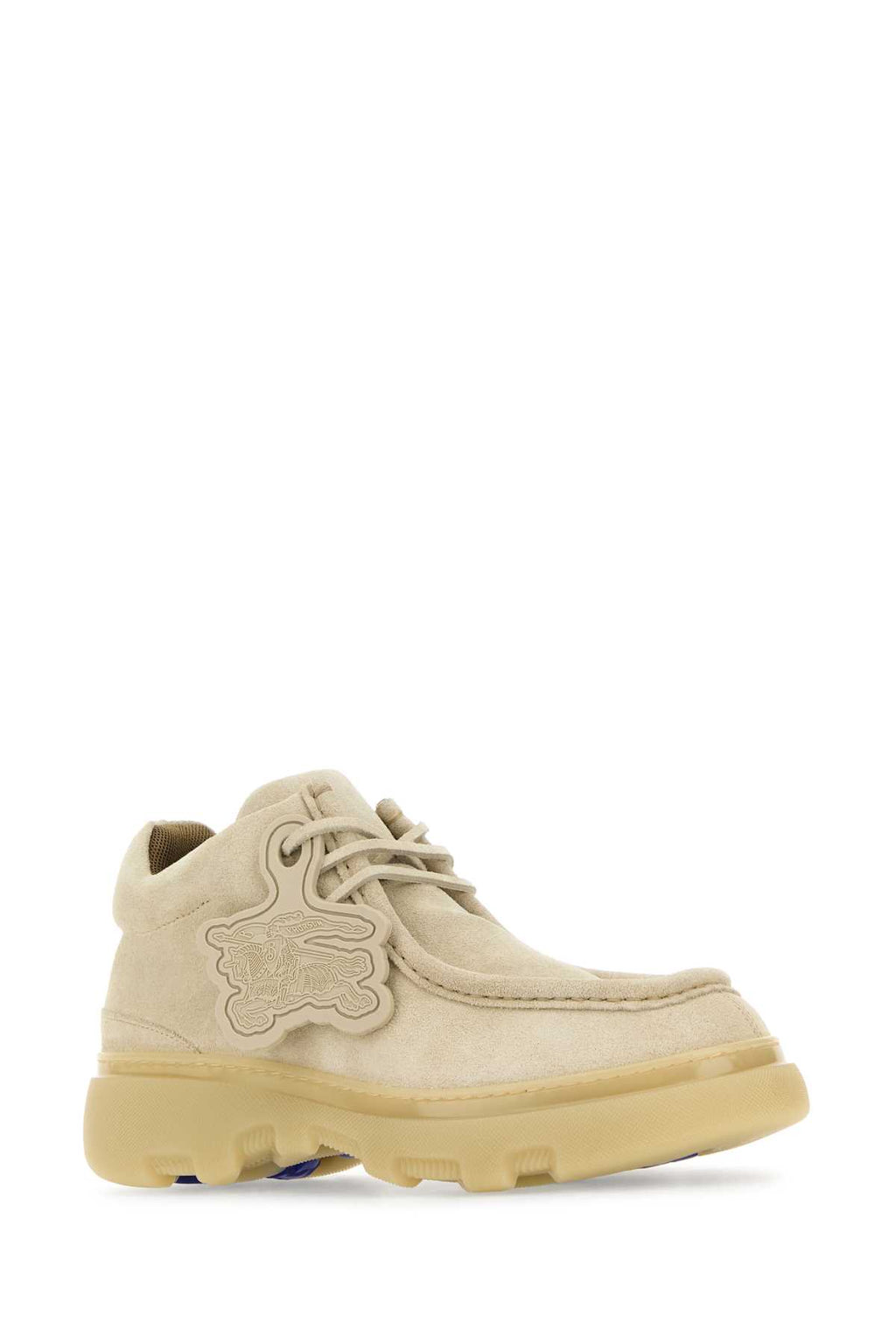 BURBERRY SCARPE STRINGATE For Men Exterior: 100% Suede Interior: 100% Fabric Sole: Rubber