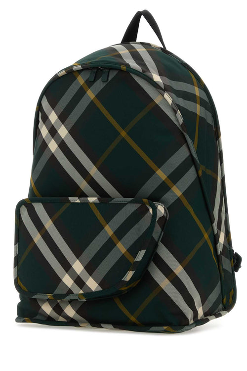 BURBERRY BORSA For Men Exterior: 100% Nylon Lining: 100% Nylon Finishing: Silver metal