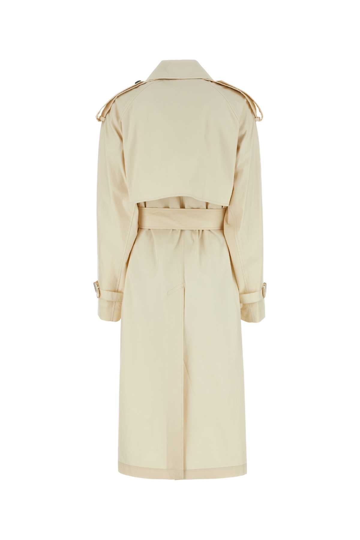 BURBERRY CAPPOTTO For Women Exterior: 100% Cotton