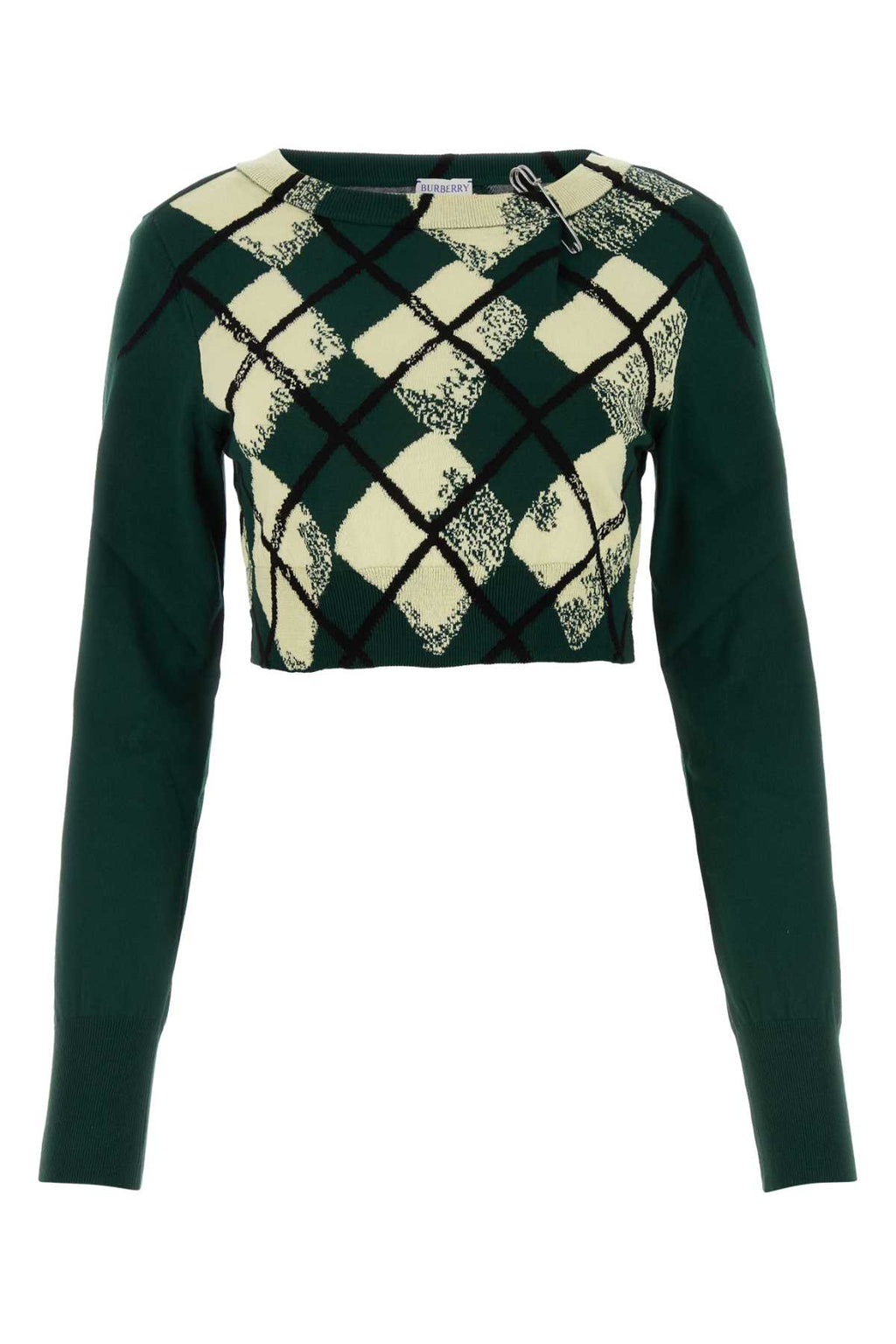 BURBERRY MAGLIA For Women Exterior: 100% Cotton