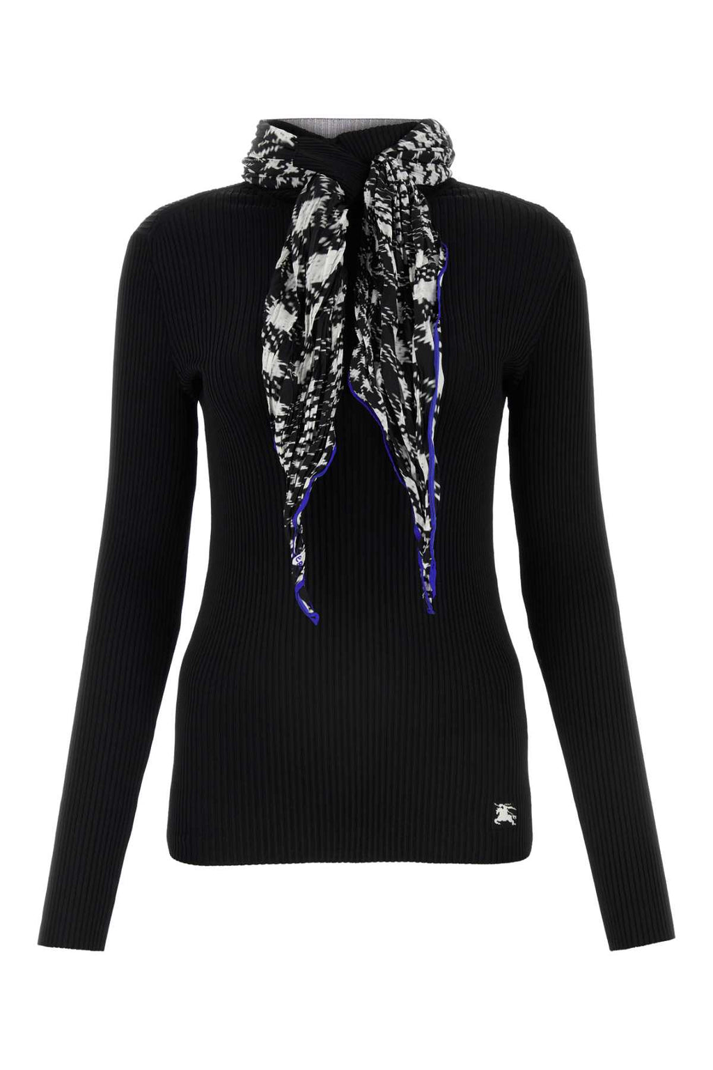 BURBERRY MAGLIA For Women Exterior: 91% Viscose 7% Nylon 2% Elastane