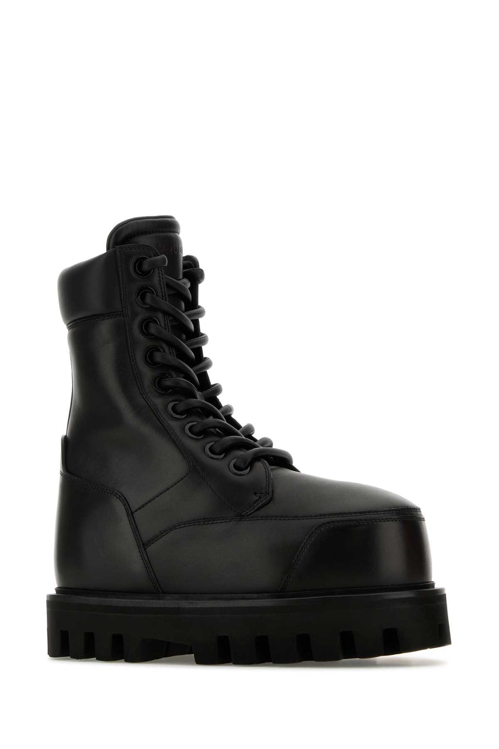 ALEXANDER MCQUEEN H.BOOT S.RUBBER For Women Exteiror: 100% Calf Interior: 100% Leather Sole: Rubber