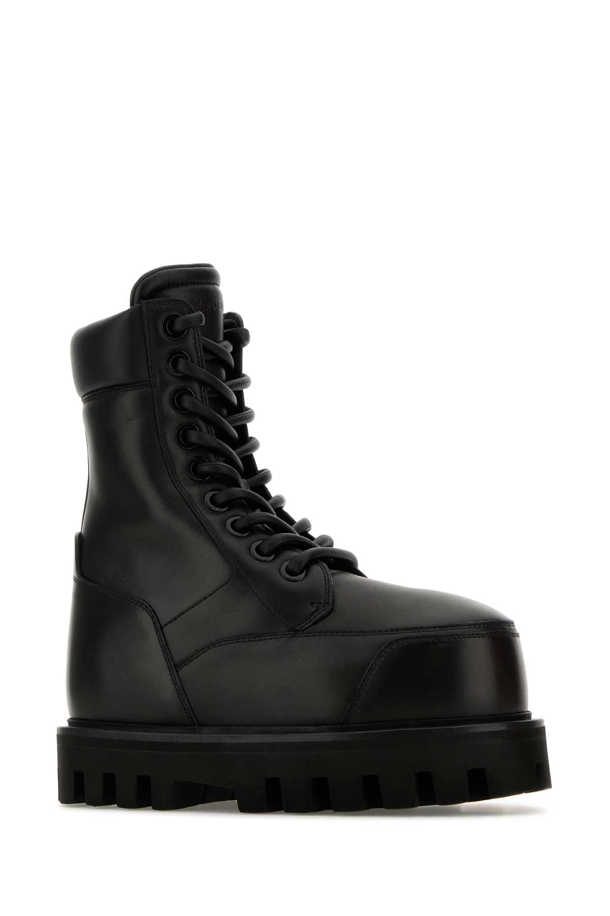 ALEXANDER MCQUEEN H.BOOT S.RUBBER For Women Exteiror: 100% Calf Interior: 100% Leather Sole: Rubber