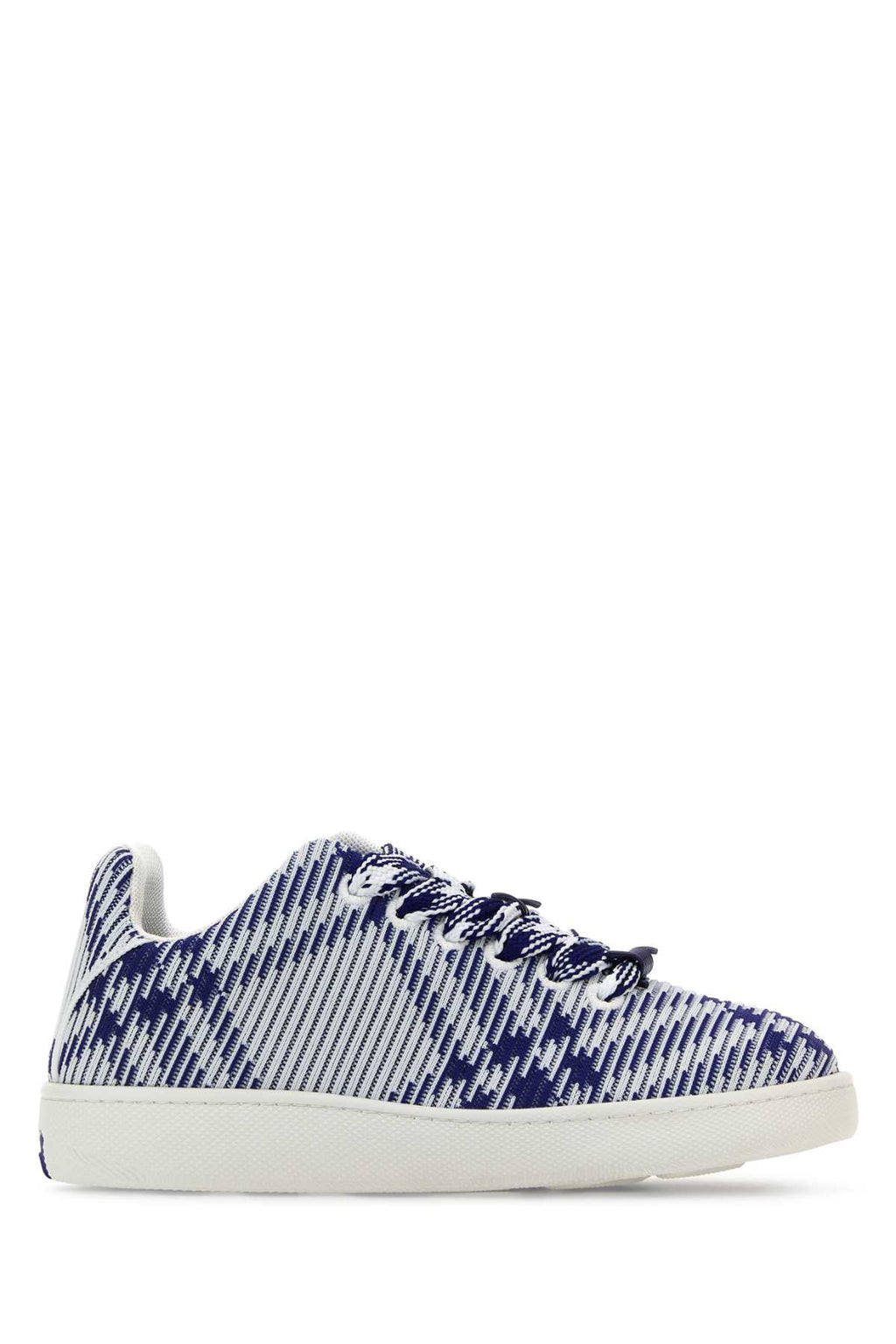 BURBERRY SNEAKERS For Men Exterior: 100% Fabric Interior: 100% Fabric 100% Leather Sole: Rubber