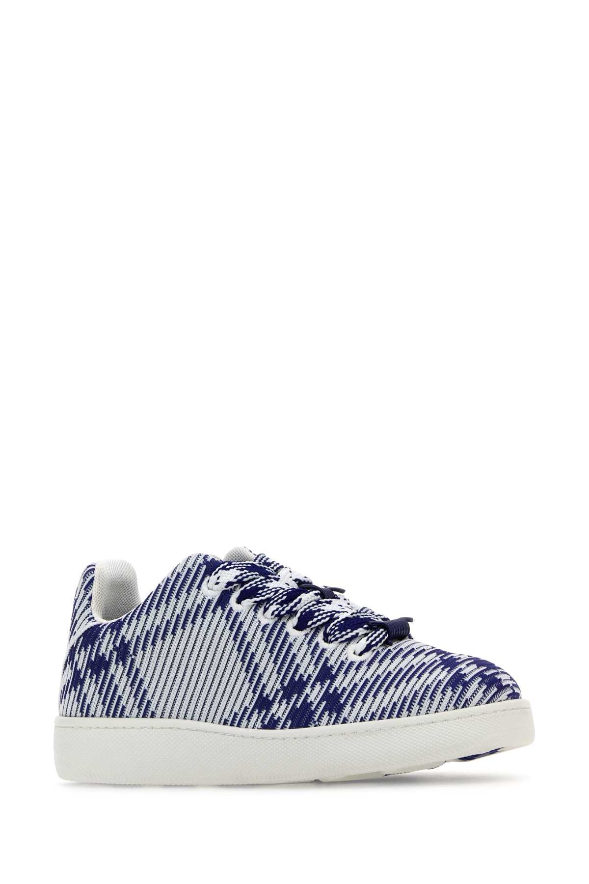 BURBERRY SNEAKERS For Men Exterior: 100% Fabric Interior: 100% Fabric 100% Leather Sole: Rubber
