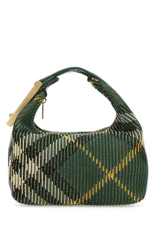 BURBERRY BORSA For Women Exterior: 100% Nylon Finishing: Golden metal