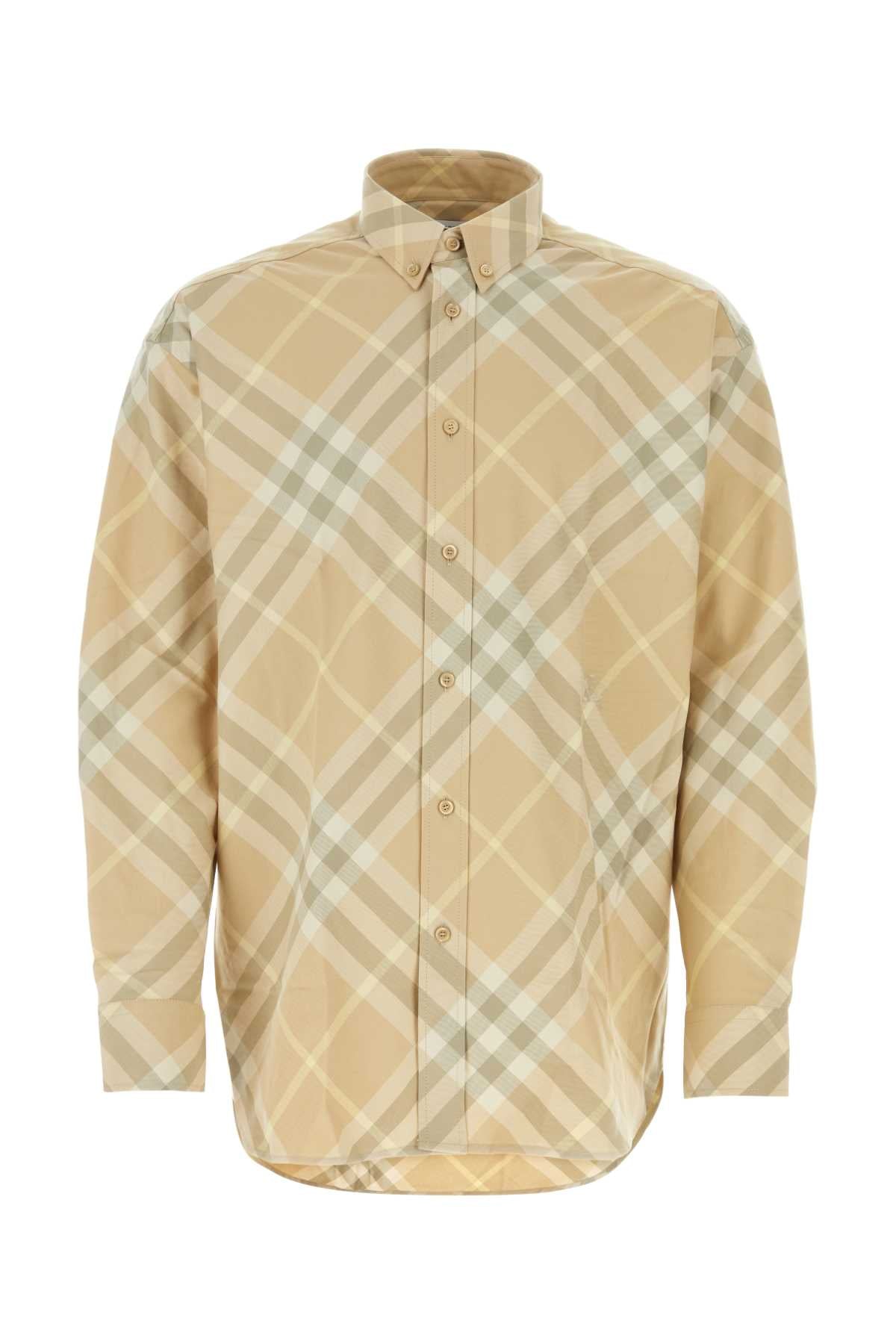 BURBERRY CAMICIA For Men Exterior: 100% Cotton