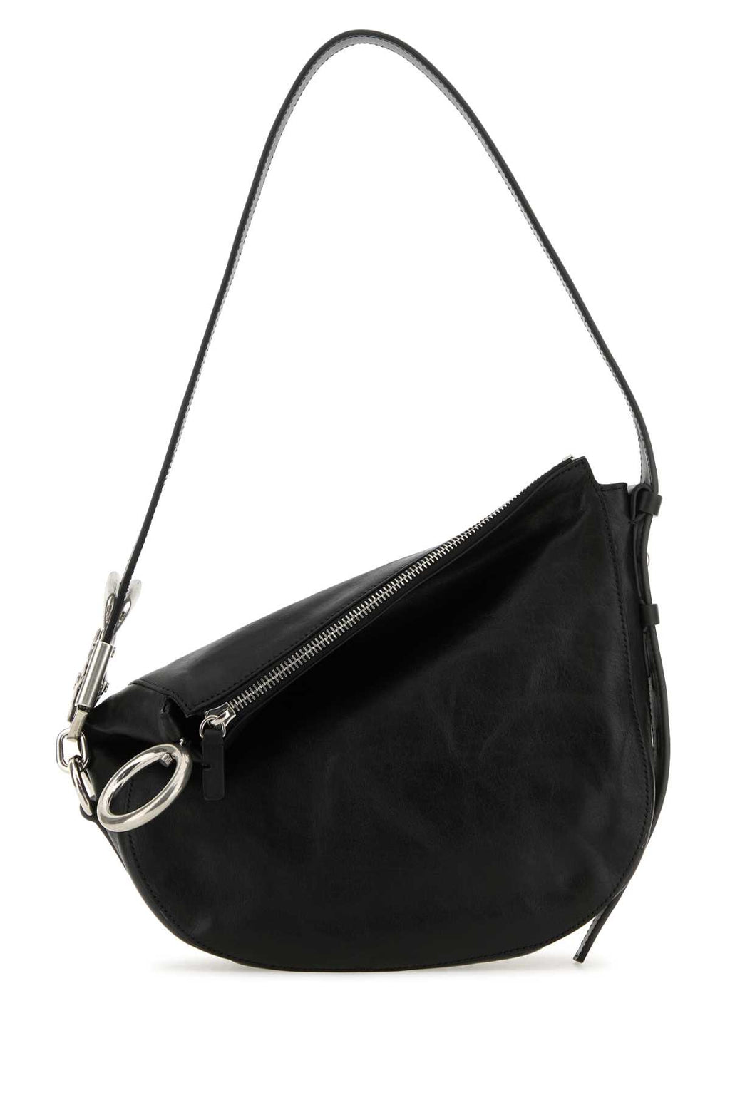 BURBERRY BORSA For Women Exterior: 100% Calf leather Lining: 100% Calf leather Finishing: Silver metal