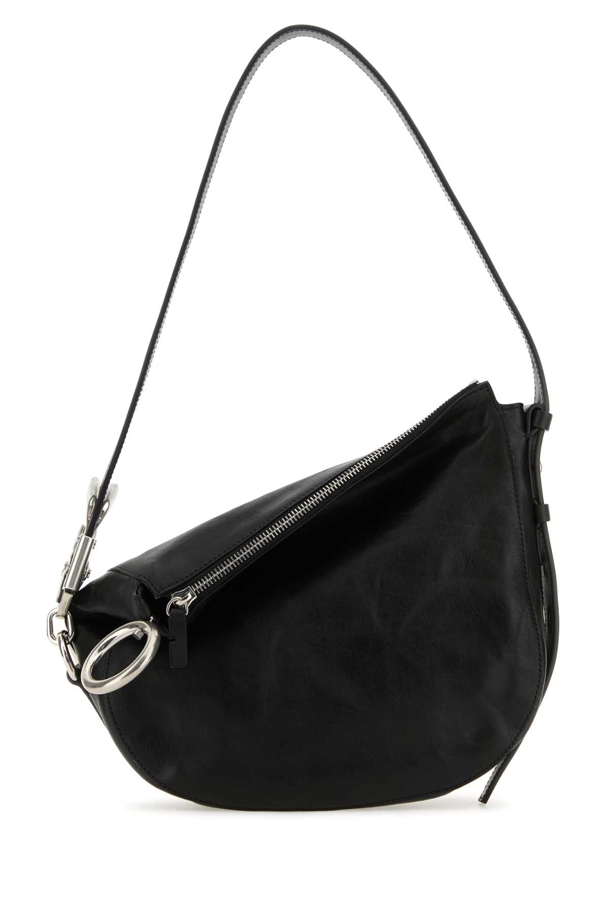 BURBERRY BORSA For Women Exterior: 100% Calf leather Lining: 100% Calf leather Finishing: Silver metal