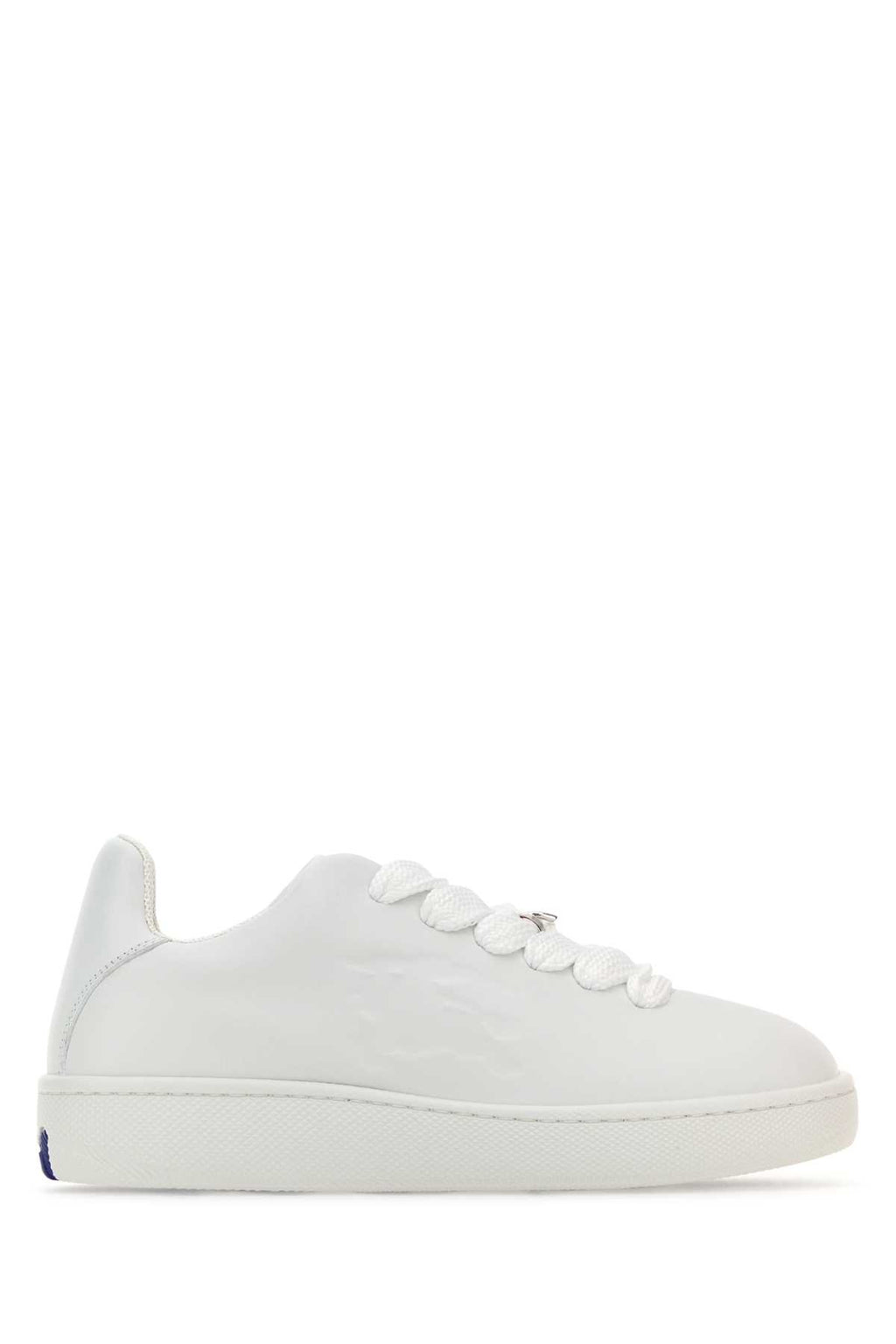 BURBERRY SNEAKERS For Women Exterior: 100% Calf Interior: 100% Fabric 100% Leather Sole: 100% Rubber
