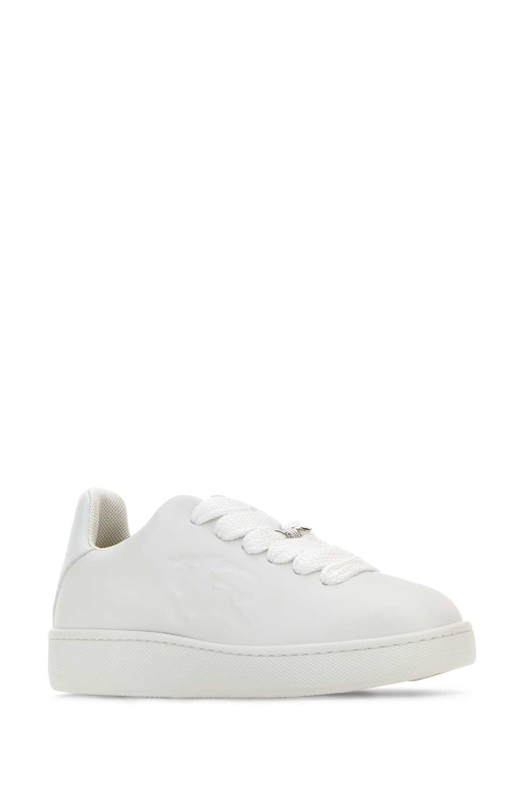BURBERRY SNEAKERS For Women Exterior: 100% Calf Interior: 100% Fabric 100% Leather Sole: 100% Rubber