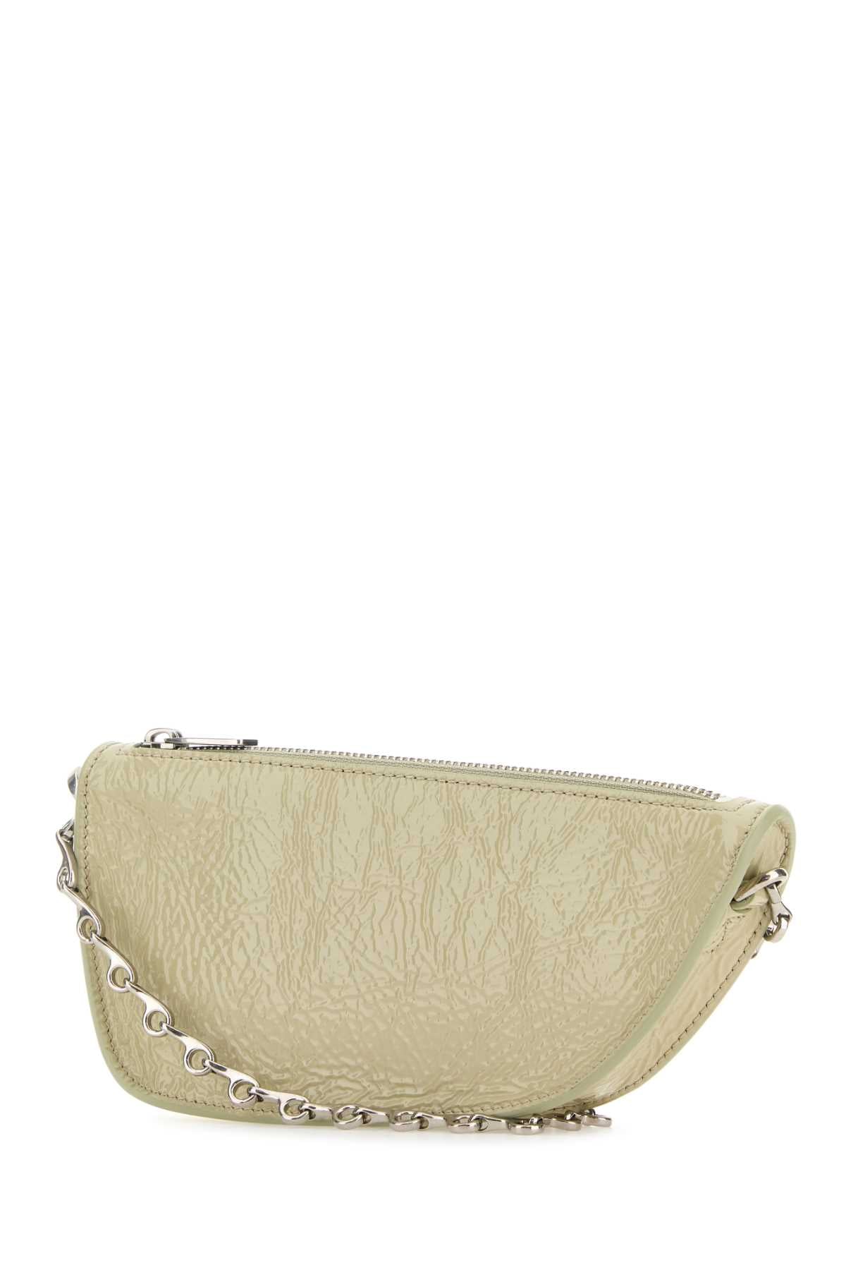 BURBERRY CLUTCH For Women Exterior: 100% Leather Lining: 100% Leather Finishing: Silver metal