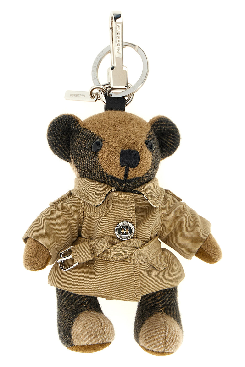 BURBERRY 'Orsetto Thomas' keyring For Women 100% cashmere