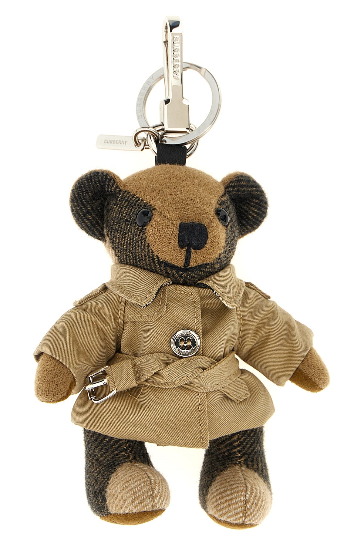 BURBERRY 'Orsetto Thomas' keyring For Women 100% cashmere