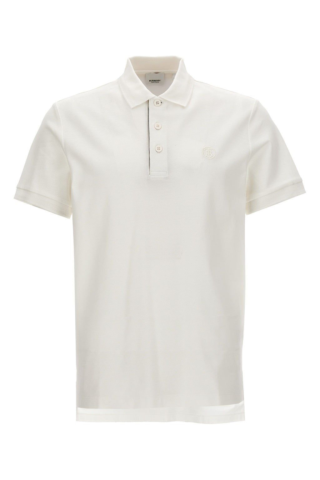 BURBERRY 'Eddie' polo shirt For Men 100% cotton