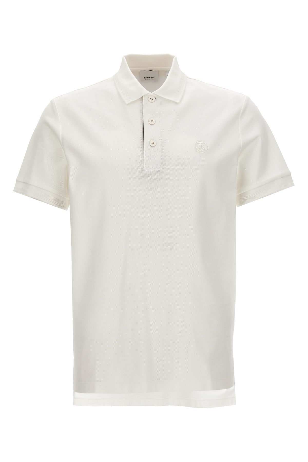 BURBERRY 'Eddie' polo shirt For Men 100% cotton