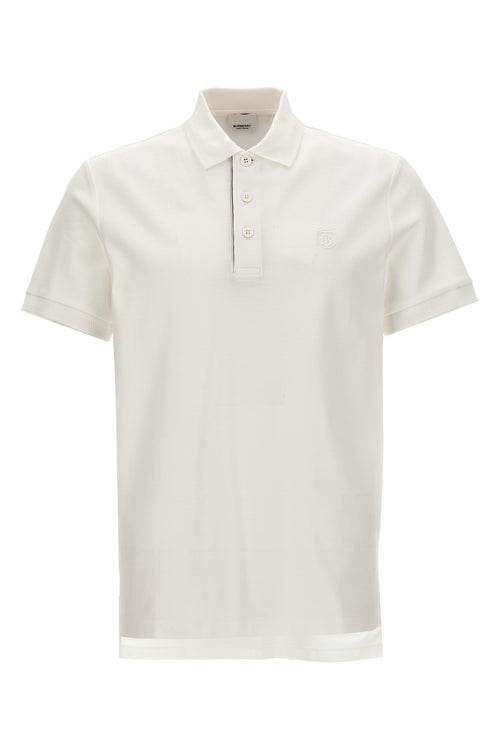 BURBERRY 'Eddie' polo shirt For Men 100% cotton