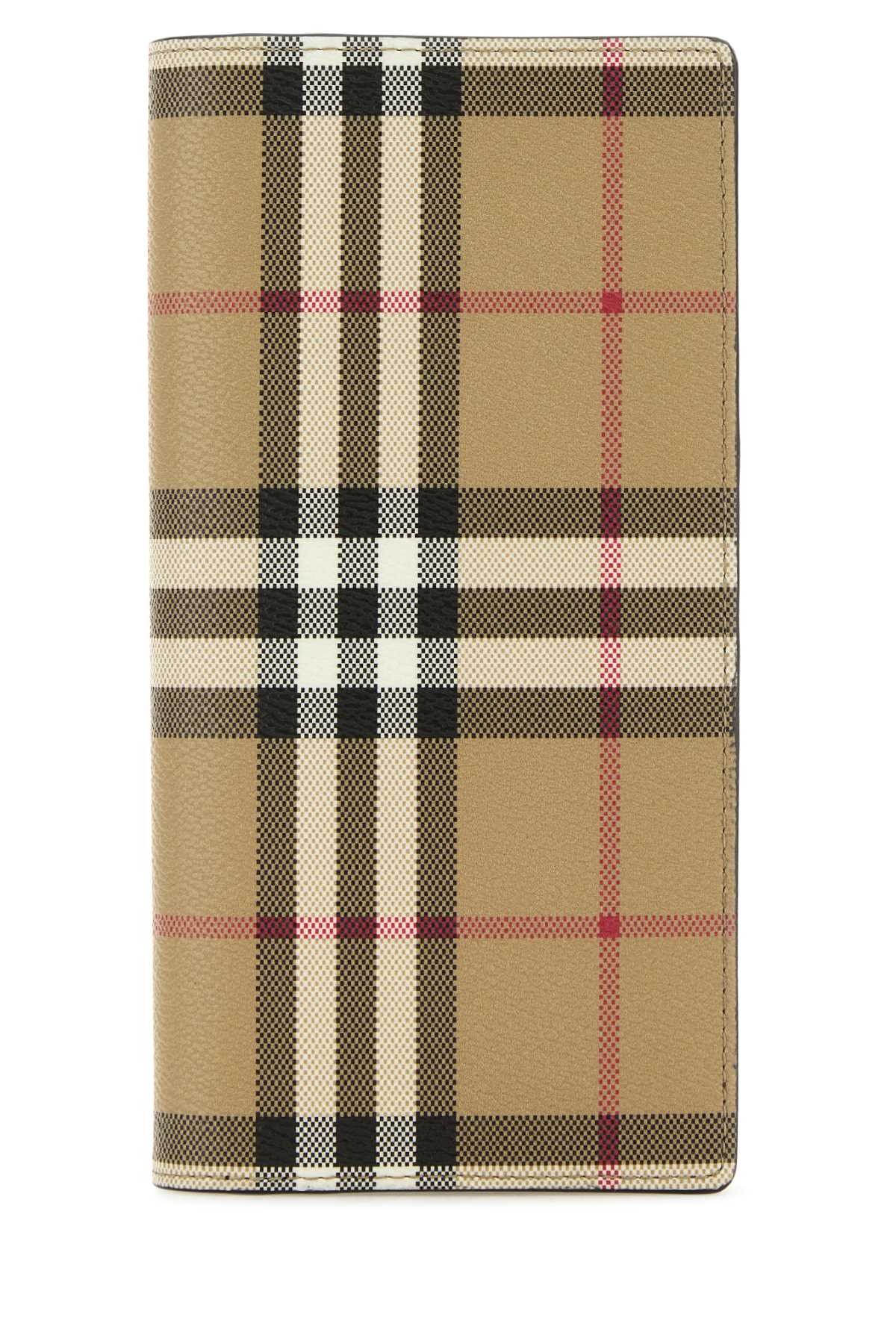 BURBERRY PORTAFOGLIO For Men Exterior: 55% Polyurethane 25% Polyester 20% Cotton