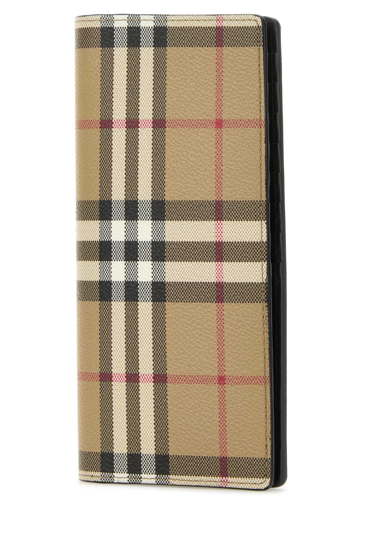 BURBERRY PORTAFOGLIO For Men Exterior: 55% Polyurethane 25% Polyester 20% Cotton