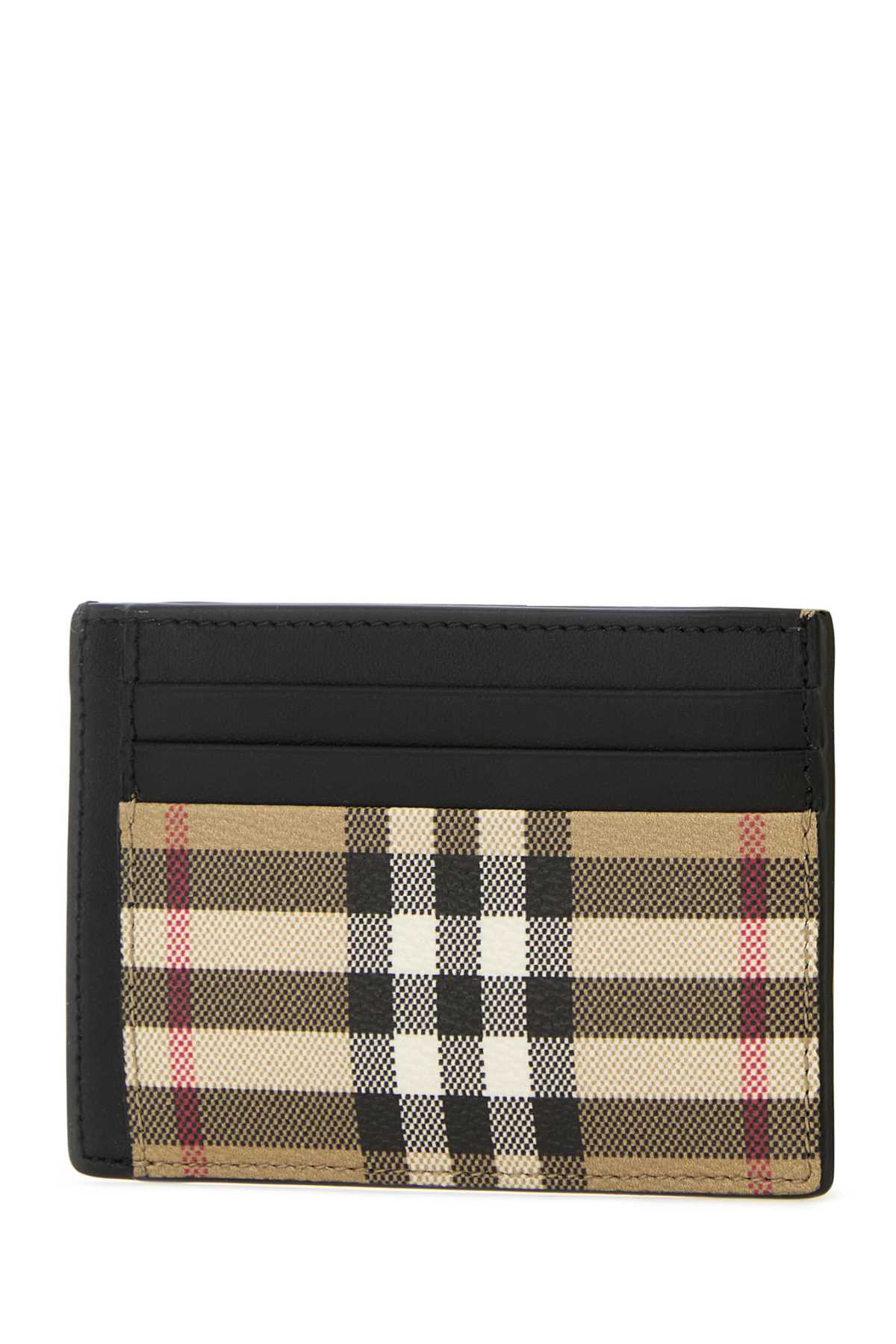 BURBERRY PORTAFOGLIO For Men Exterior: 100% Fabric Finishing: Silver metal