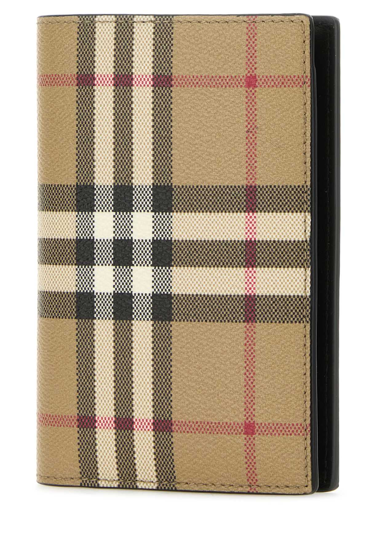 BURBERRY PORTAFOGLIO For Men Exterior: 55% Polyurethane 25% Polyester 20% Cotton