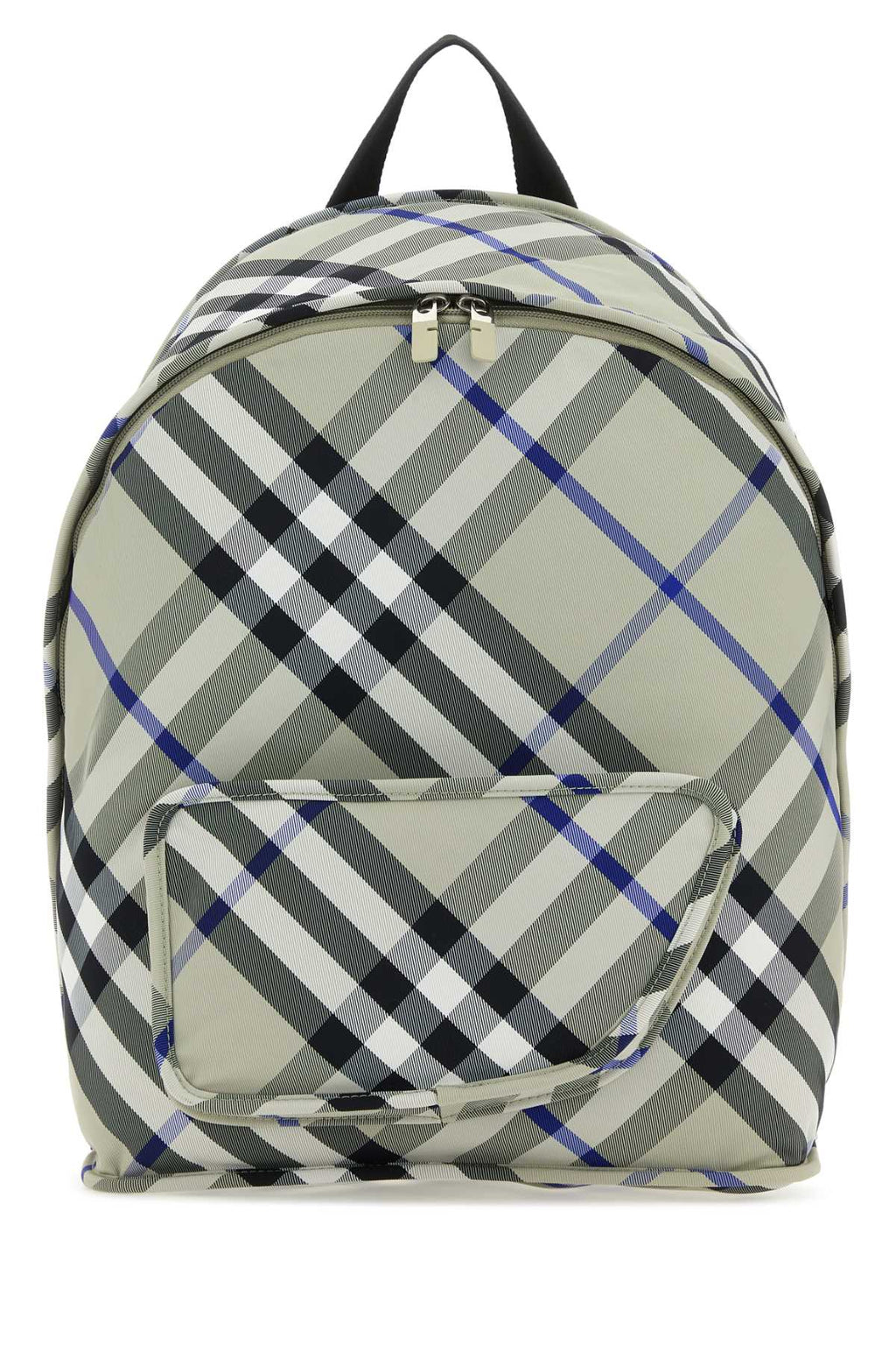 BURBERRY ML SHIELD BACKPACK SM S21 For Men Exterior: 100% Nylon Lining: 100% Nylon Finishing: Silver metal