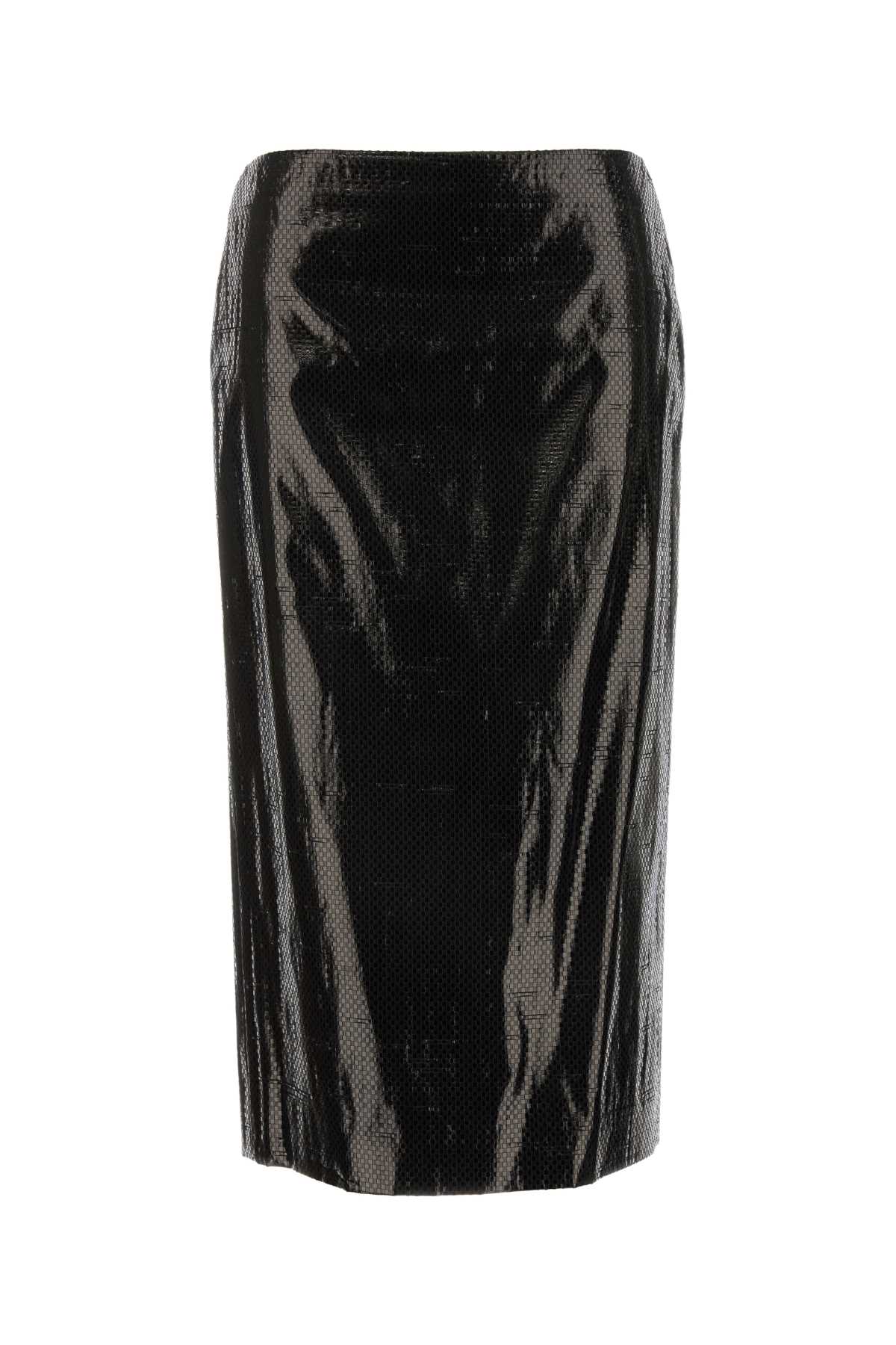 ALEXANDER MCQUEEN SKIRT For Women Exterior: 86% Silk 14% Nylon Lining: 74% Acetate 26% Silk