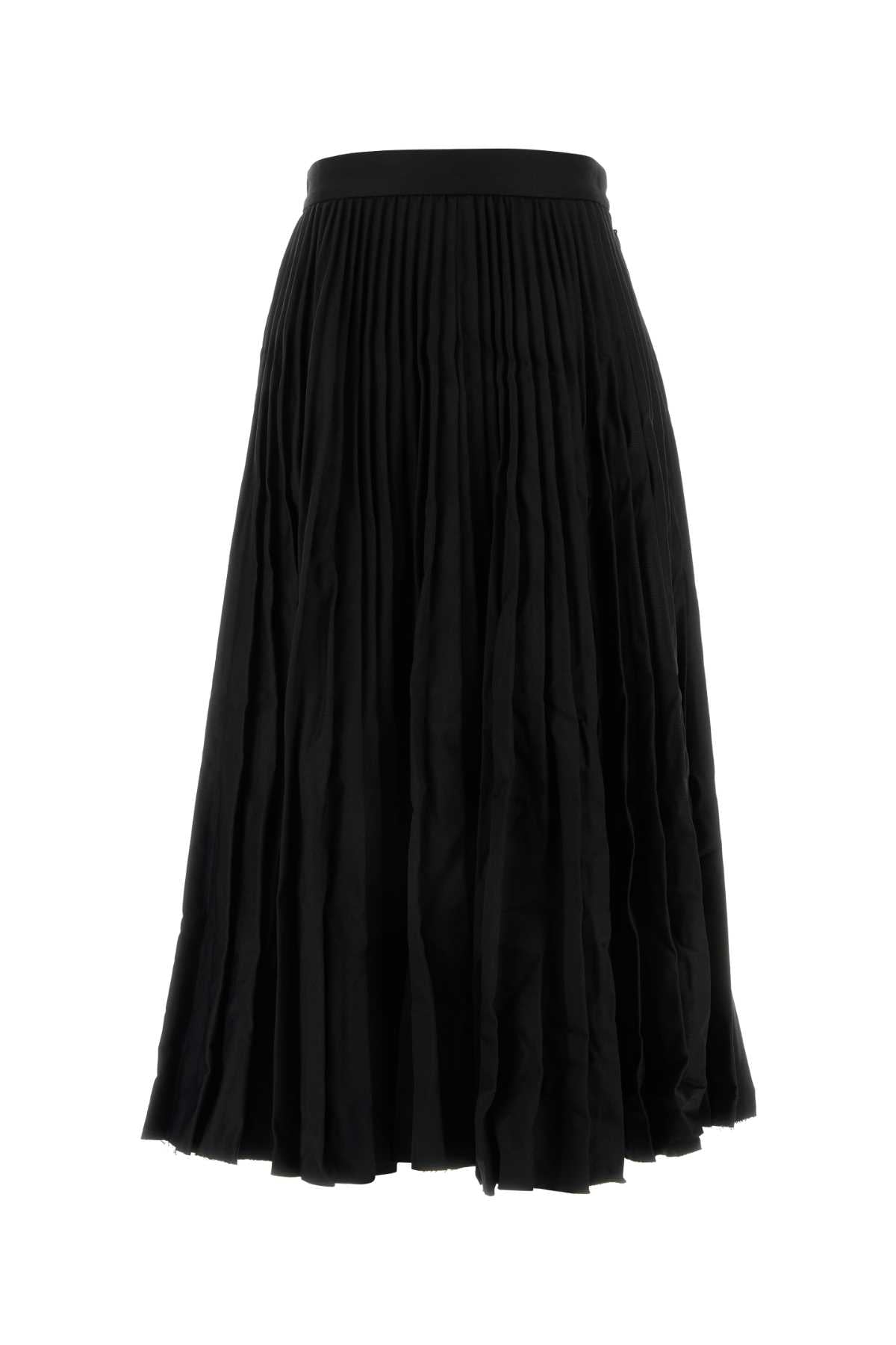 BALENCIAGA PLEATED SKIRT For Women Exterior: 100% Wool