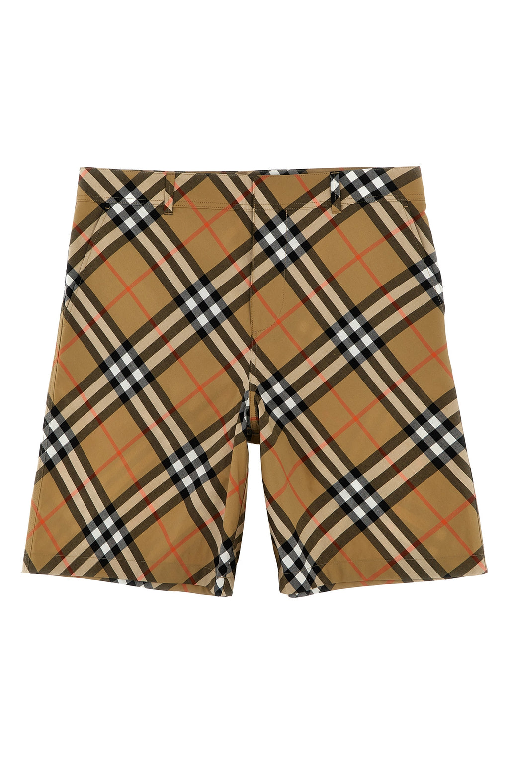 BURBERRY 'Oscar' bermuda shorts For Unisex baby 100% cotton