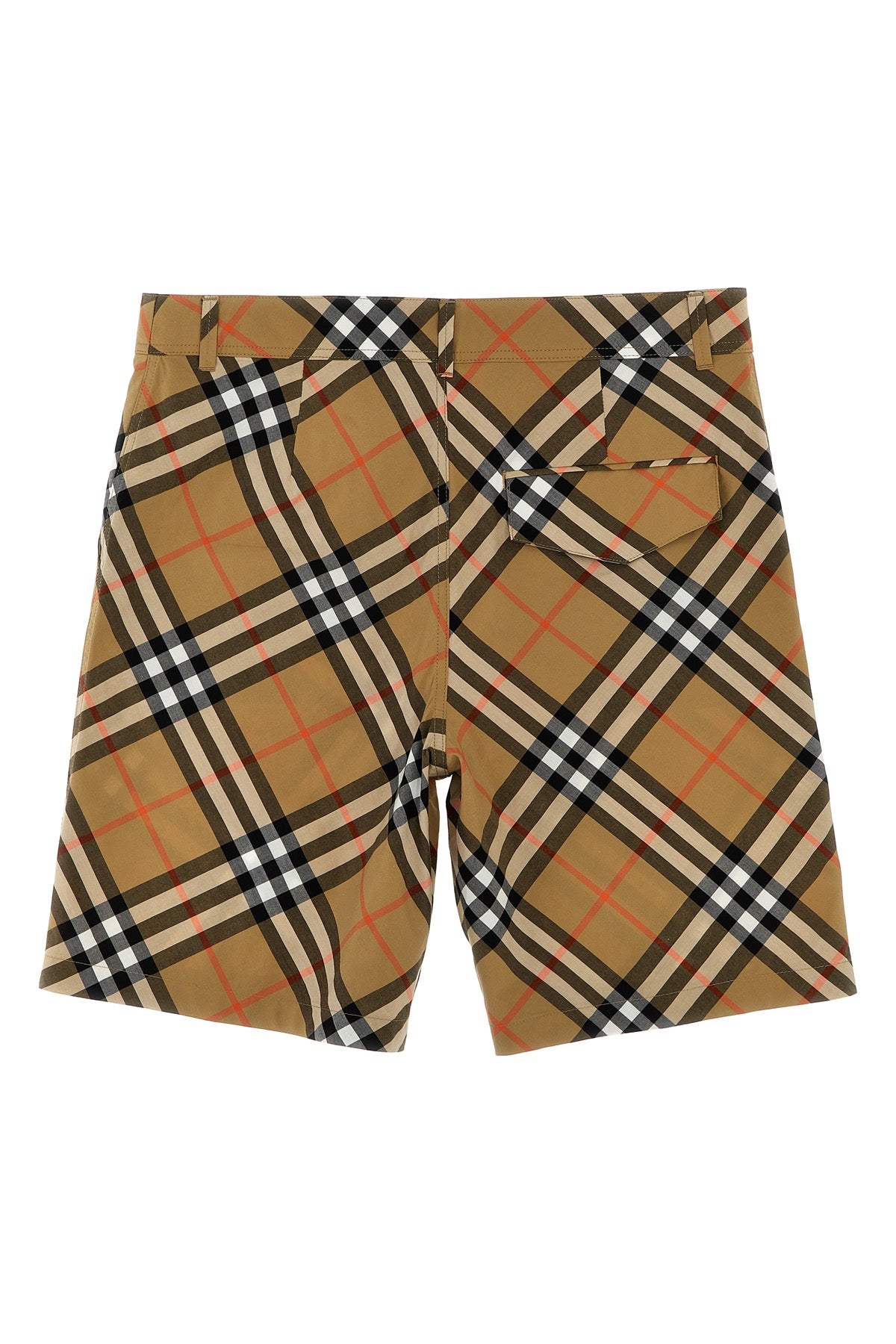 BURBERRY 'Oscar' bermuda shorts For Unisex baby 100% cotton
