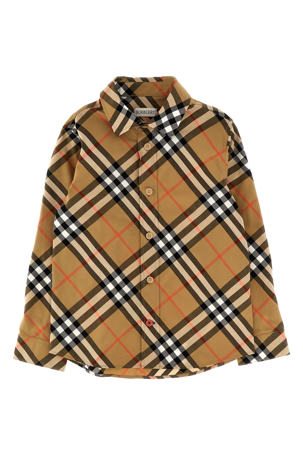 BURBERRY 'Owen' shirt For Baby boy 100% cotton