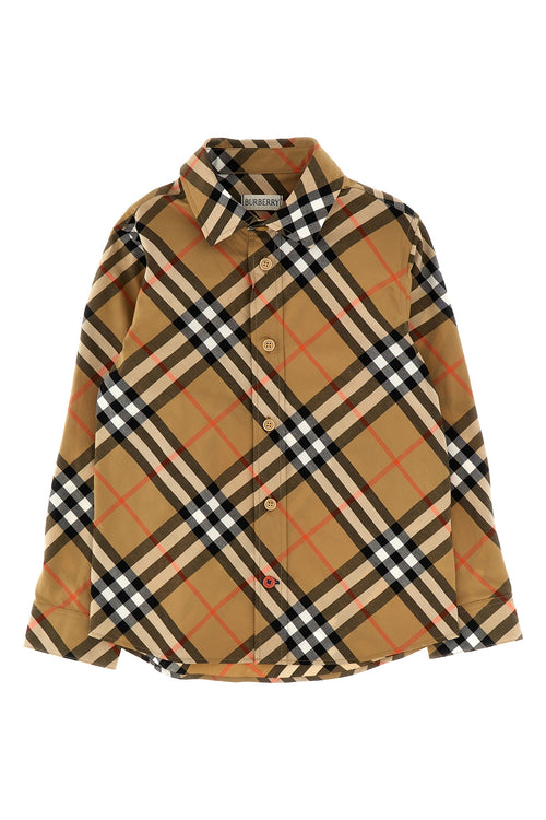BURBERRY 'Owen' shirt For Baby boy 100% cotton