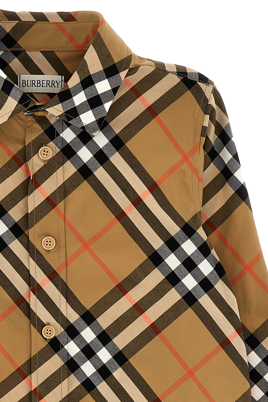 BURBERRY 'Owen' shirt For Baby boy 100% cotton