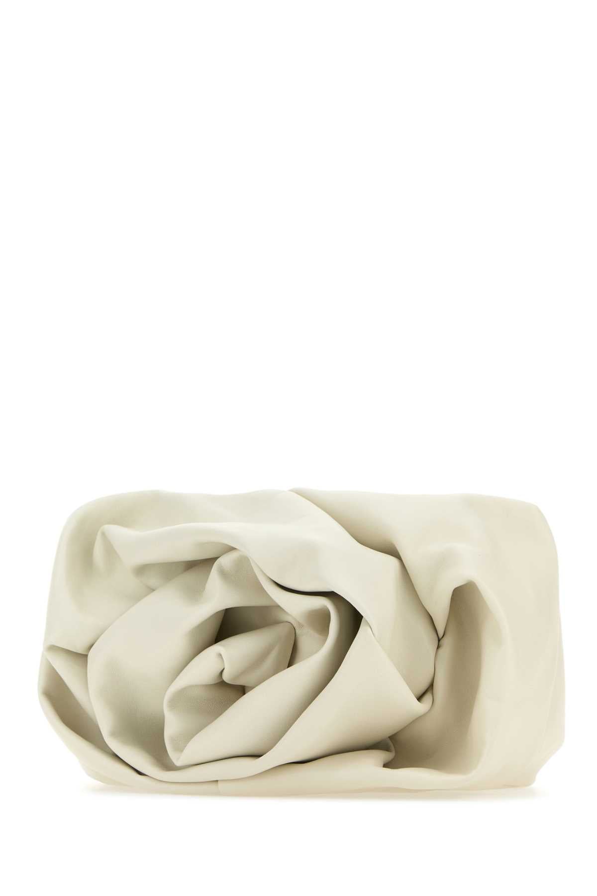 BURBERRY LL ROSE CLUTCH SLT For Women Exterior: 100% Lamb Lining: 100% Leather Finishing: Golden metal